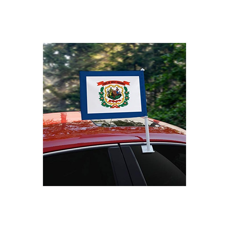 GRAPHICS & MORE West Virginia State Flag Car Truck Flag