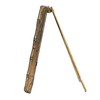 Creative Co-Op Metal and Reclaimed Wood Photo Frame, Gold