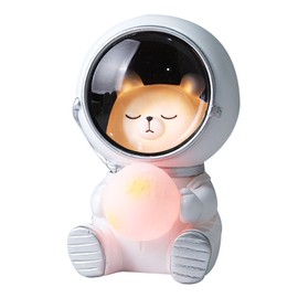 Lovely Cartoon Night Light Children Bedroom Cute Pet Astronaut Nightstand Lamp
