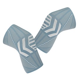 FRCOLOR 2pcs Elastic Knee Sleeve Breathable Sports Knee Brace for Running Cycling and Hiking Anti- Comfortable Fit for Women for Active Lifestyle