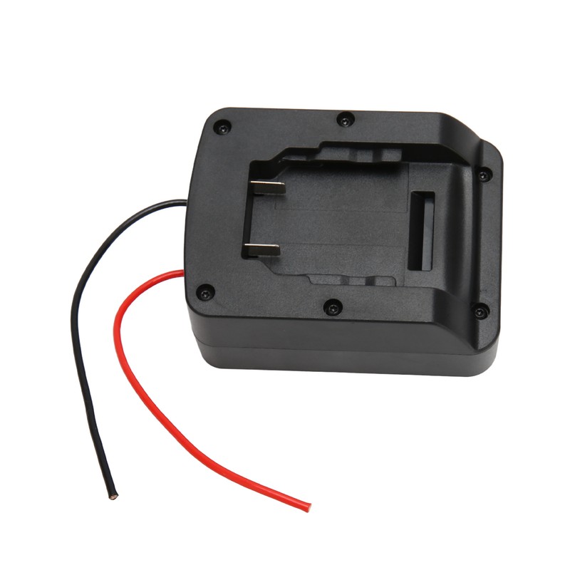 Secure Battery Adapter Independent Switch Dock Power Connector with Wires