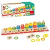Goula 55157 Coloured Rings, Multi-Coloured
