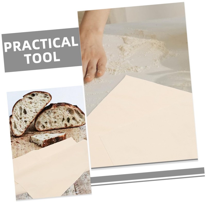 Zerodeko Thick Proofing Cloth Liners for Baguettes Heavy Duty Baking