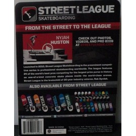 Street League Skateboarding Pro Series 1 Blue Skateboard & Mikey Taylor Collector Card Target Exclusive