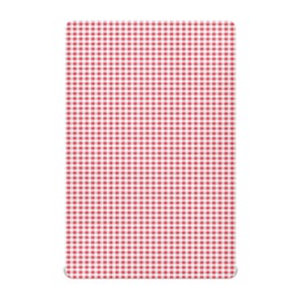 Coikll Fitted Crib Sheets for Boys Girls, Red and White Plaid Soft Breathable Mattress Cover for Standard Crib & Toddler Bed Mattress, 52 * 28 in.