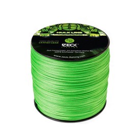 ZECK Hulk Line 0.55 mm 50kg 400 m, Braided Line for Fishing For Catfish Fishing Line – Fishing Line, Green Fishing Line
