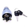 FridayParts - Interruptor de encendido de 4 cables con 2
