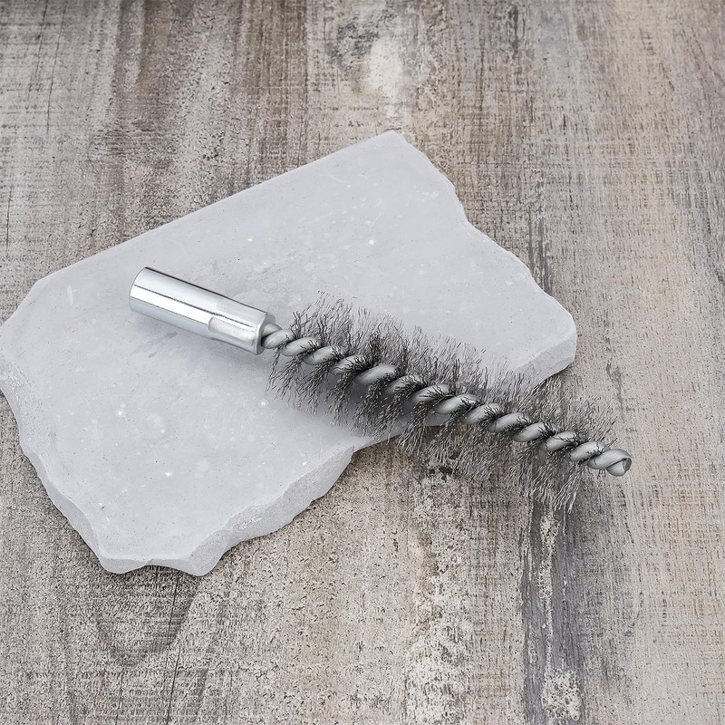 Create idea 20x30mm Rectangular Steel Wire Brush with M10 Internal