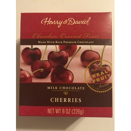 Harry and David, Milk Chocolate Cherries, 8 ounces.