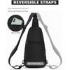 Seoky Rop Small Sling Bag for Men Women Water Resistant
