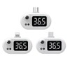 Smart Thermometer Portable Mini Cell Phone Thermometer Non Contact Infrared
