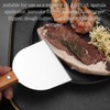 Cyoufine Middle Wide Griddle Scraper, 4 ''x 4 '' Smashed
