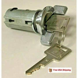 DBG Ventures For 1969-1978 Camaro Chrome Ignition Lock Cylinder with GM Keys FREE SHIPPING