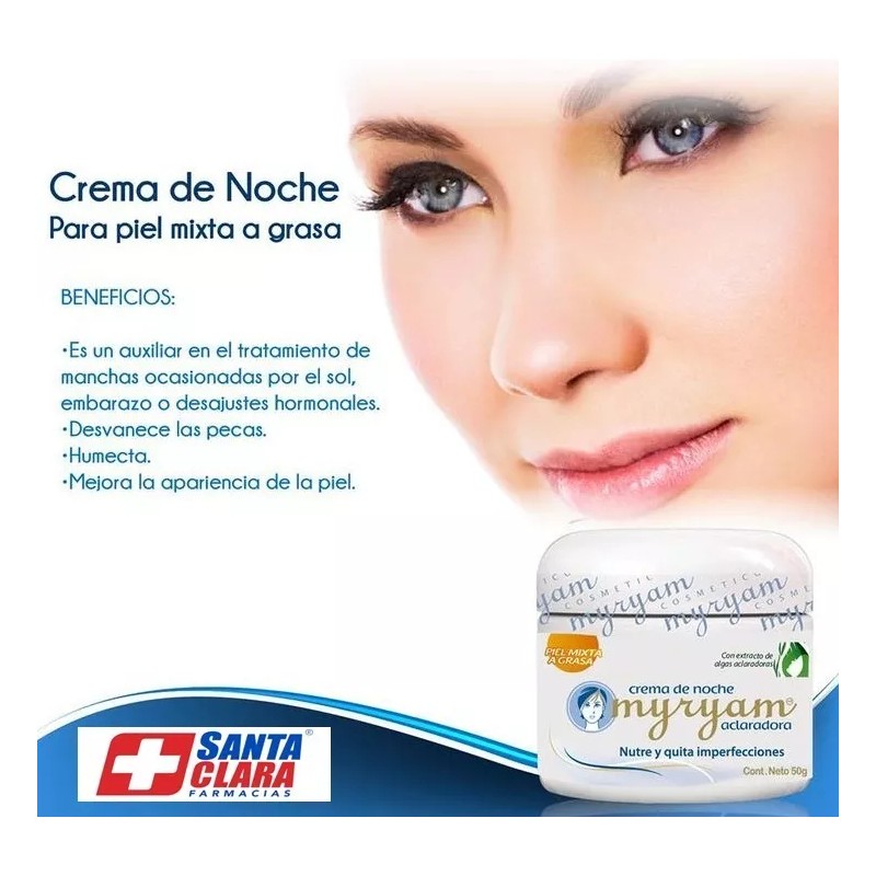 Myryam Crema Myryam De Noche Piel Mixta A Grasa 50gr