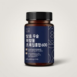 자연바름 발효 우슬 복합물 초록입홍합 600 70정 1개 1개