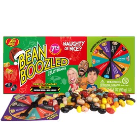 Jelly Belly Christmas Bean Boozled, Naughty or Nice Spinner Gift Box 7th Edition, 3.5 Ounces