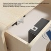 Hidden NFC Lock Electronic Drawer Locks Invisible Cabinet Lock Punch