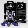 rcat04 - set 7 dadi - cats modern dice set: