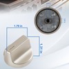 W11517331 W11117415 Range Surface Burner Knob Compatible with Whirlpool Electric