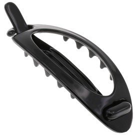 Camila Paris CP2318 French Hair Barrette Clip, Flexible Ponytail Holder No Metal Parts, Strong Hold Grip Hair Clips for Women, No Slip and Durable Styling Girls Hair Accessories, Made in France