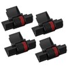 Alppihym Pack of 4 Printer Cartridge IR-40T, Ink Roller, Black