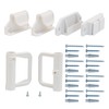 Stcockis Retractable Baby Gate Hardware, Pet Gate Replacement Parts Kit,