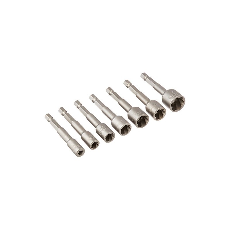 Irwin Industrial ToolsPower-Grip Screw and Bolt Extractor Set, 7-Piece (394100)