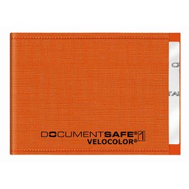 Veloflex, Protective case for Travel documents 90 x 63 mm Orange