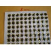 Unbranded 260 PCS. 3D 8MM GOLD HOLOGRAPHIC FISHING LURE EYES/FLY
