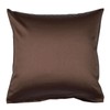 Janine Mako Satin Bed Linen, Plain Colours, 40 cm x