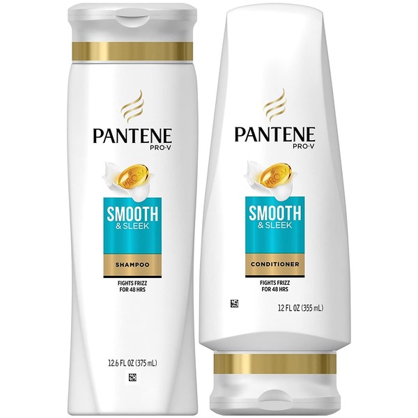 Pantene Pro-V Smooth & Sleek Duo Set Shampoo & Conditioner