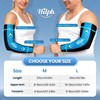 Hilph Full Arm Elbow Ice Pack Sleeve for Pitchers, Extended-Length