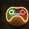 LED Neon Sign Game Controller Shaped 11inx7.5in LED Safe PVC