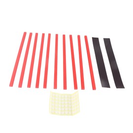 Wall Coffee Capsule Holder Coffee Storage Display Rack PVC Space Saving for Home Kitchen Red