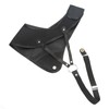 Archery Chest Guard Black PET And Cowhide Hunting Chest Protector