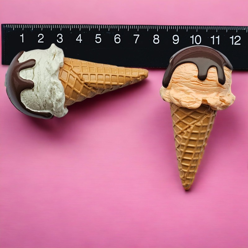 3d Fridge Magnets, Cute Fun Decorative Magnets, Icecream Fridge Magntes