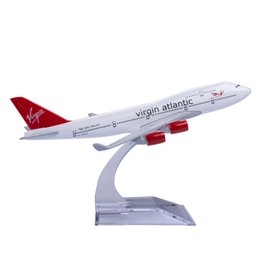 Bswath Airplane Model 1:400 Scale Model British Airways B747 Plane Model Diecast Airplanes Metal Plane Model for Gift