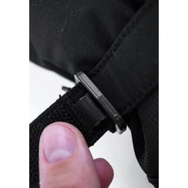 Kaden Down R-TEX® XT Mittens, Waterproof Membrane, Down Insulations, Very Warm Baby Gloves, Snow Sledging, Black, III