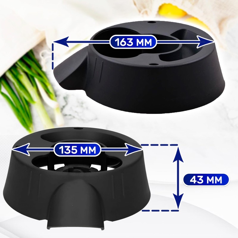 Base Bowl for Food Processor for Vorwerk Thermomix TM31 -