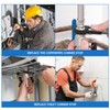 Holdly Plumbing Tools Angle Stop Wrench Kit, Angle-on Wrench Professional