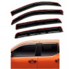 EZ Motoring For 2024-2025 Toyota Tacoma 4pc Smoke Window Sun