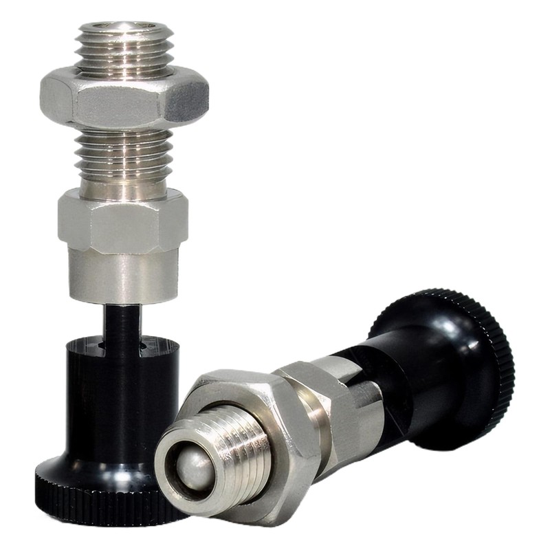 Vleant M16 Stainless Steel Self-Locking Knob Spring Plunger with Spring