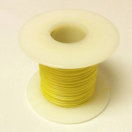 Page Wire 500' Page 26AWG YELLOW KYNAR Insulated Wire Wrap Wire 500 Foot Roll ~ USA Made