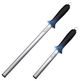 LEVINCHY Kitchen Knife Sharpener Set, Premium Knife Sharpener Rod for All Knives, Lightweight & Durable