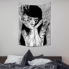 EWRITN Canvas Anime Tomie Revenge Junji Ito Tapestry, Hanging Dorm