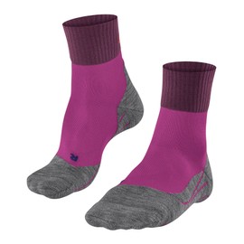 Falke, Womens, TK2 Short Cool Comfort Trekking Socks, Radiant Orchid, 5-6