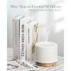 Onaboviva Essential Oil Diffuser, Aesthetic Ceramic Diffusers for Essential Oils,Ultrasonic
