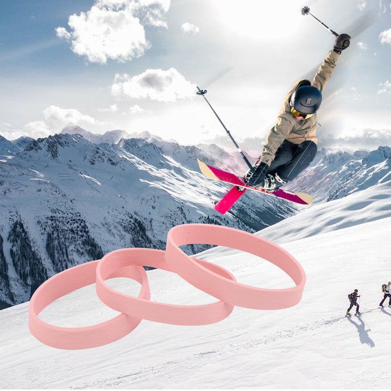 lasuroa 32pcs Ski Brake Retainers, Snowboard Brake Bands Retainers Brake