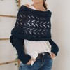 Scarf with Sleeves, Knitted Cable Wrap,Multifunctional Scarf with Sleeves,Crochet Knit