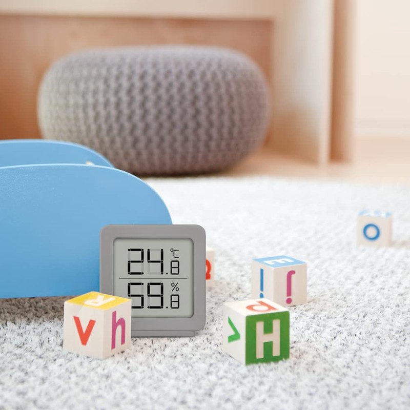 HuBDIC (HT-8 Room Temperature Only) Simple Thermo-Hygrometer, Digital Thermometer, Hygrometer,